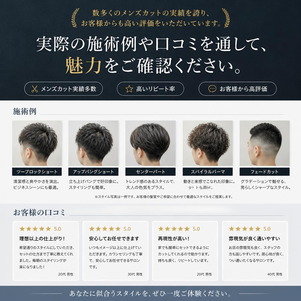 実績とお客様の声